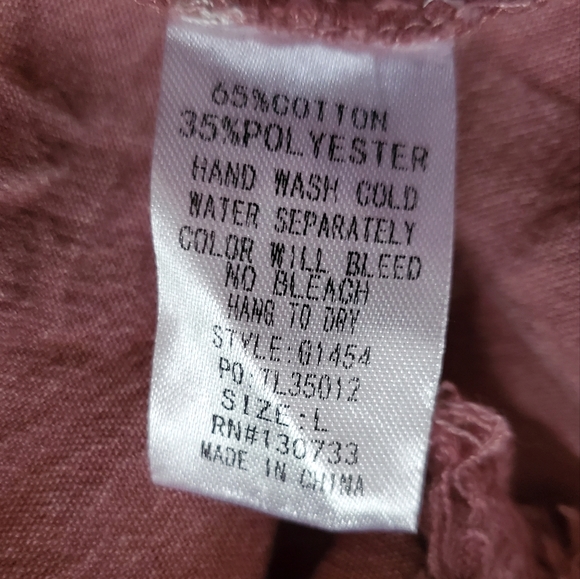 Umgee Boho Rustic Button Down Blouse - Picture 11 of 11